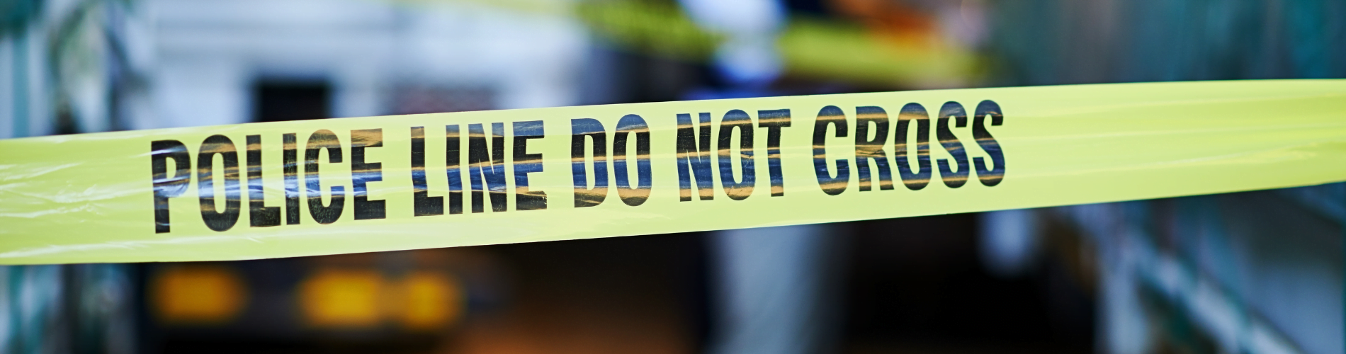 Police Line Do Not Cross Tape for Crime Scene Cleanup in Burbank, CA